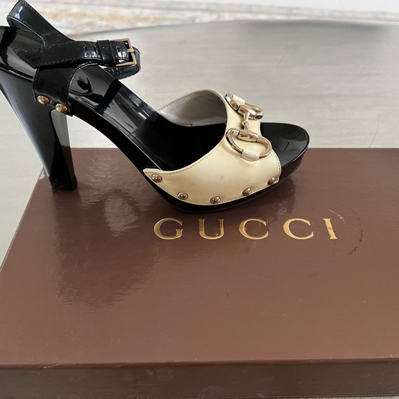 Gucci Horsebit Platform Sandals - Picture 2 of 8
